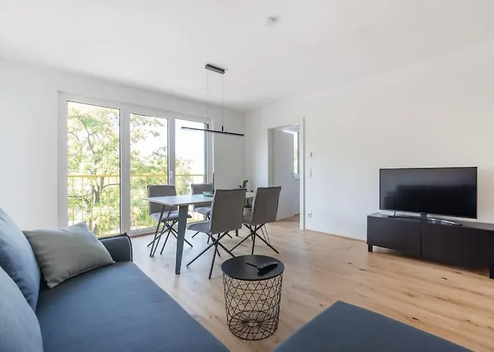 Apartman Gruene Und Zentrale Ruhelage Im Neubau Mit Balkon Bécs