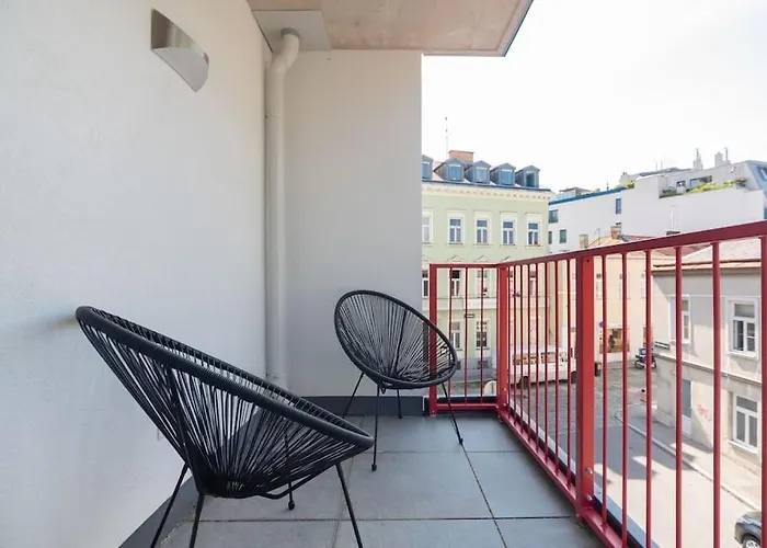 Apartman Gruene Und Zentrale Ruhelage Im Neubau Mit Balkon Bécs